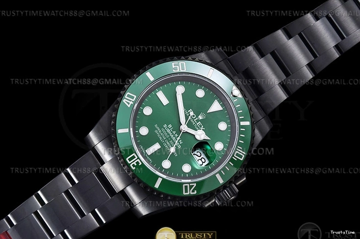 1001 ROLSUB0425A – Blaken Sub 116610LV PVD SS Black V6F V2 VS Cozy 1051